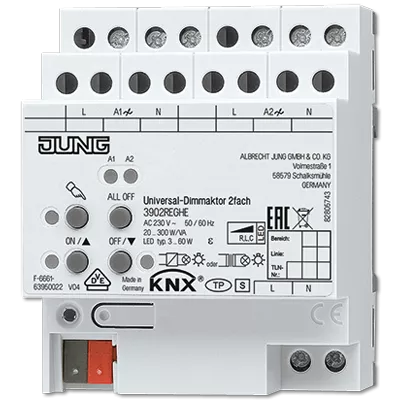 

Диммер освещения Jung 3902REGHE