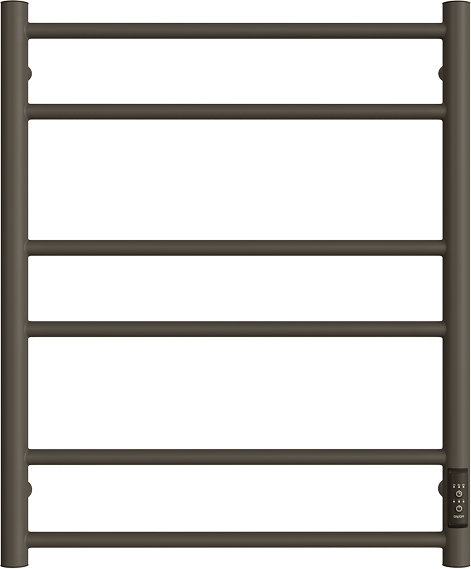 

Полотенцесушитель электрический Двин L neo 4657795054921 60x55 см, подключение справа, слева, графит, лесенка