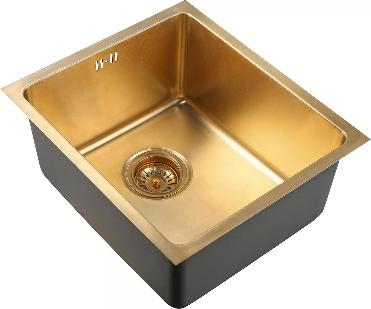 Мойка кухонная Zorg Inox Pvd SZR-4438 bronze от Santehnika-room