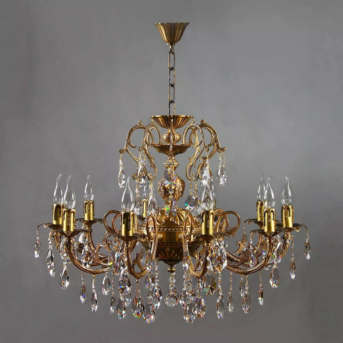 

Подвесная люстра Ambiente Alicante 8888/10 AB Tear drop