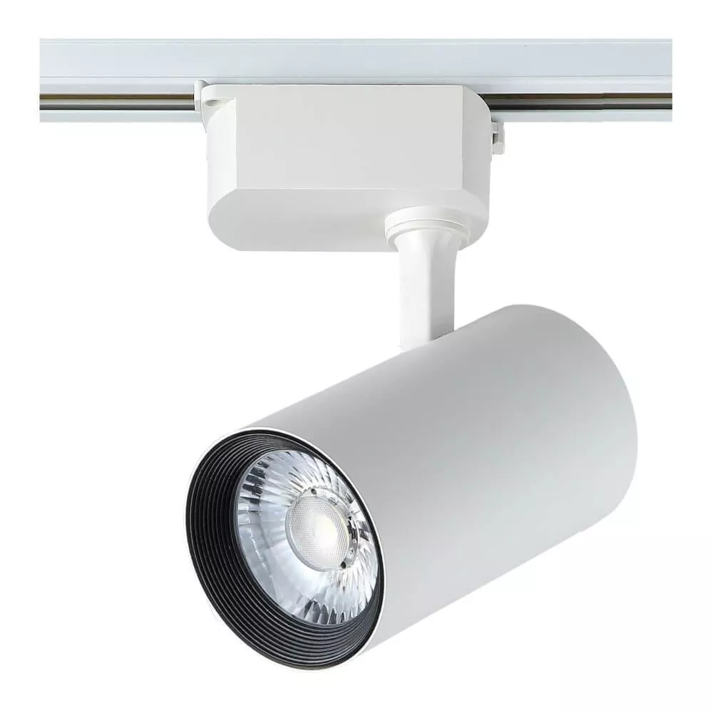

Трековый светильник однофазный Crystal Lux CLT 0.31 006 30W WH