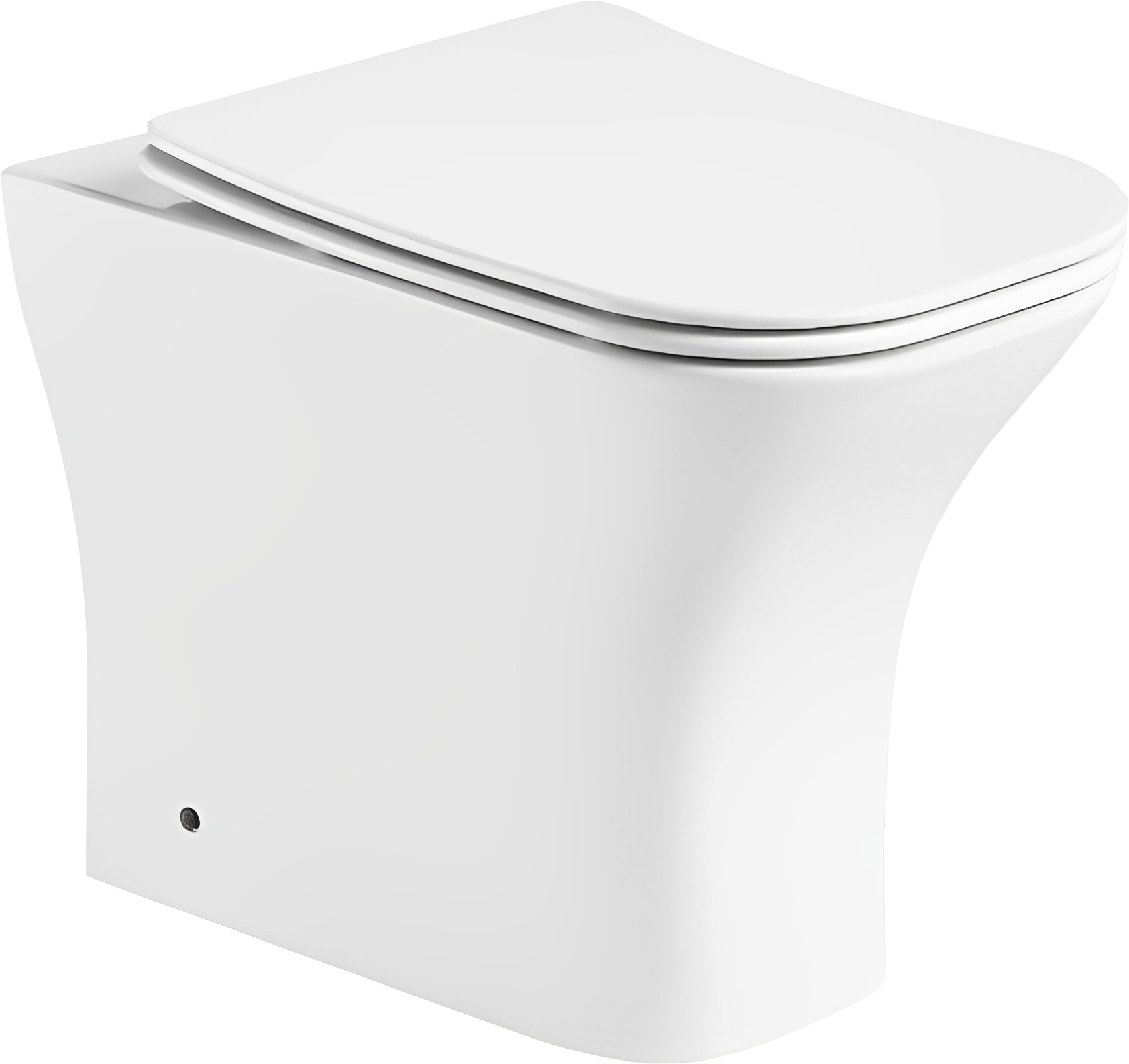 

Унитаз приставной Cerutti SPA Vettore CT7841 с сиденьем микролифт, белый