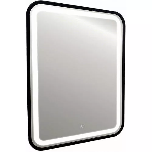 

Зеркало Azario Мальта 60х80 черный (LED-00002353)