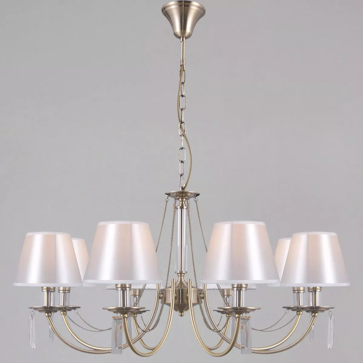 

Люстры ILLUMICO Illumico IL9466-8PSQ-26 AB ELITE