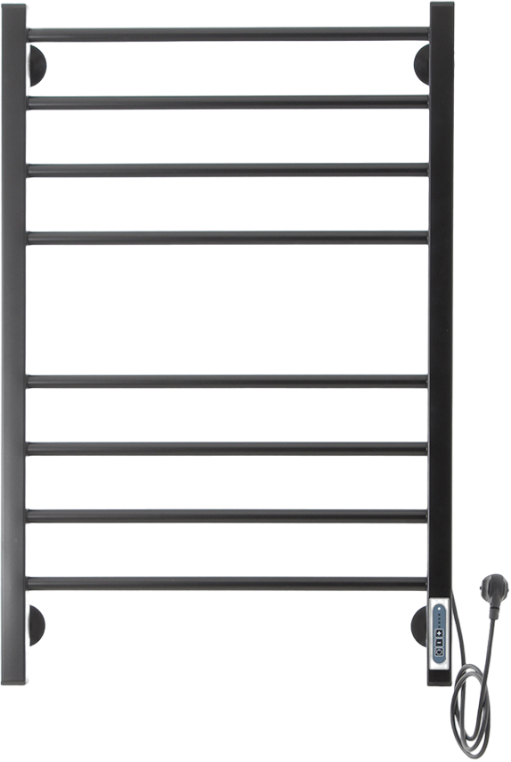 

Полотенцесушитель электрический Domoterm Куба DMT П8 50x80, черный, R