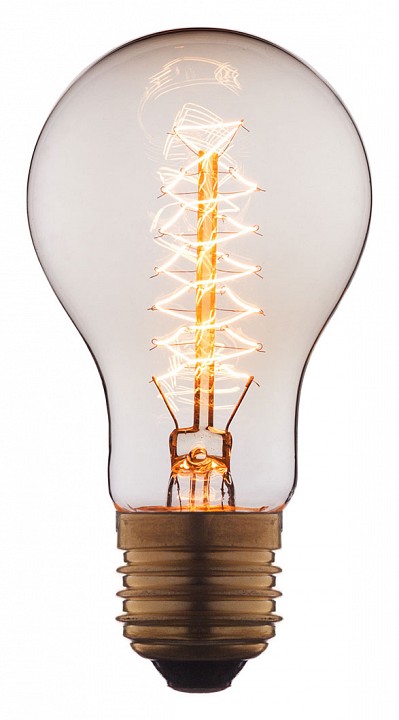 Лампа накаливания E27 40W прозрачная 1003-C - фото 1