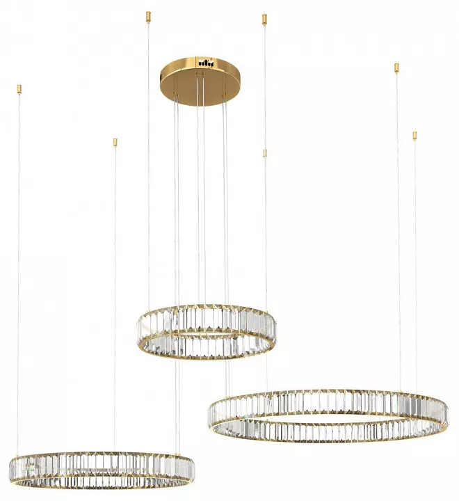 

Подвесной светильник Loft it Crystal Ring 10135/3 Gold