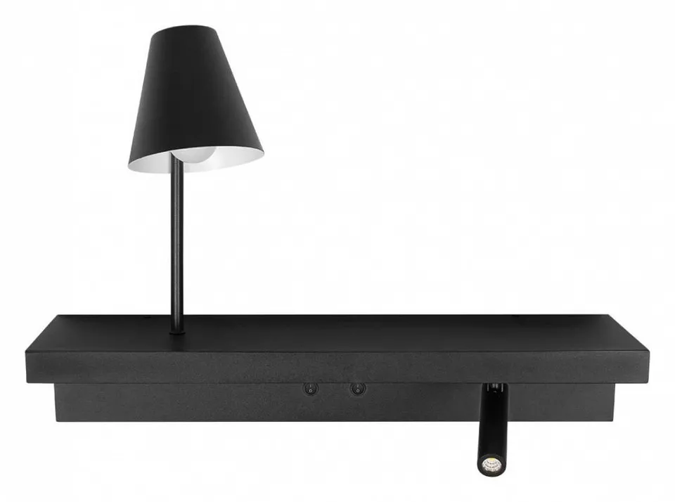 

Бра с полкой Loft it Shelf 10216/2W Black