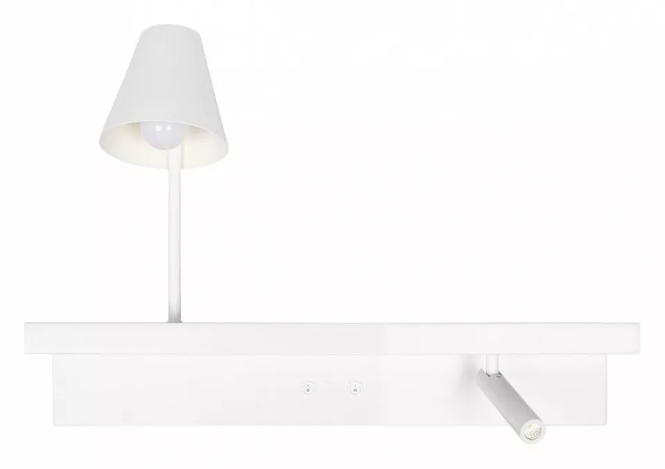 

Бра с полкой Loft it Shelf 10216/2W White