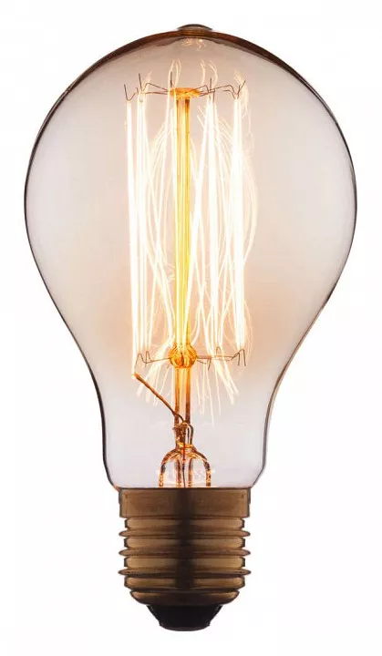 Лампа накаливания E27 40W прозрачная 7540-SC - фото 1