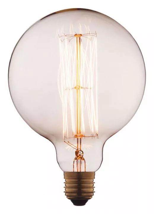 Лампа накаливания E27 60W прозрачная G12560 - фото 1