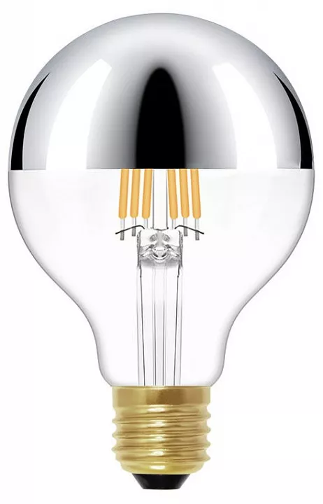 

Лампа светодиодная Loft it Edison Bulb E27 6Вт 2700K G80LED Chrome