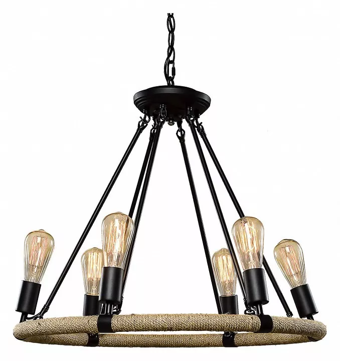 

Подвесная люстра Loft IT Rope Filament Loft1861/6
