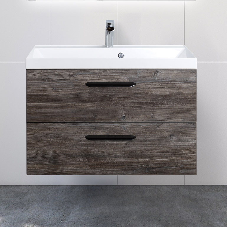 

Тумба с раковиной BelBagno Aurora 80 pino pasadena