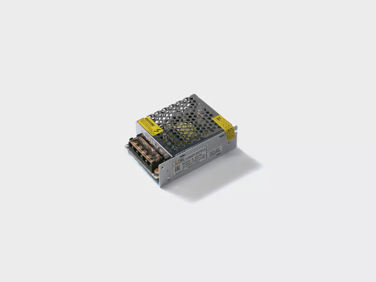 

Блок питания SWG Standard 60Вт DC24В 2.5А IP20 00000000143