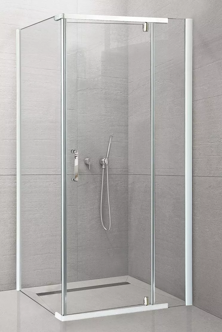 

Душевой уголок Royal Bath HPVD 80х90 профиль белый стекло прозрачное