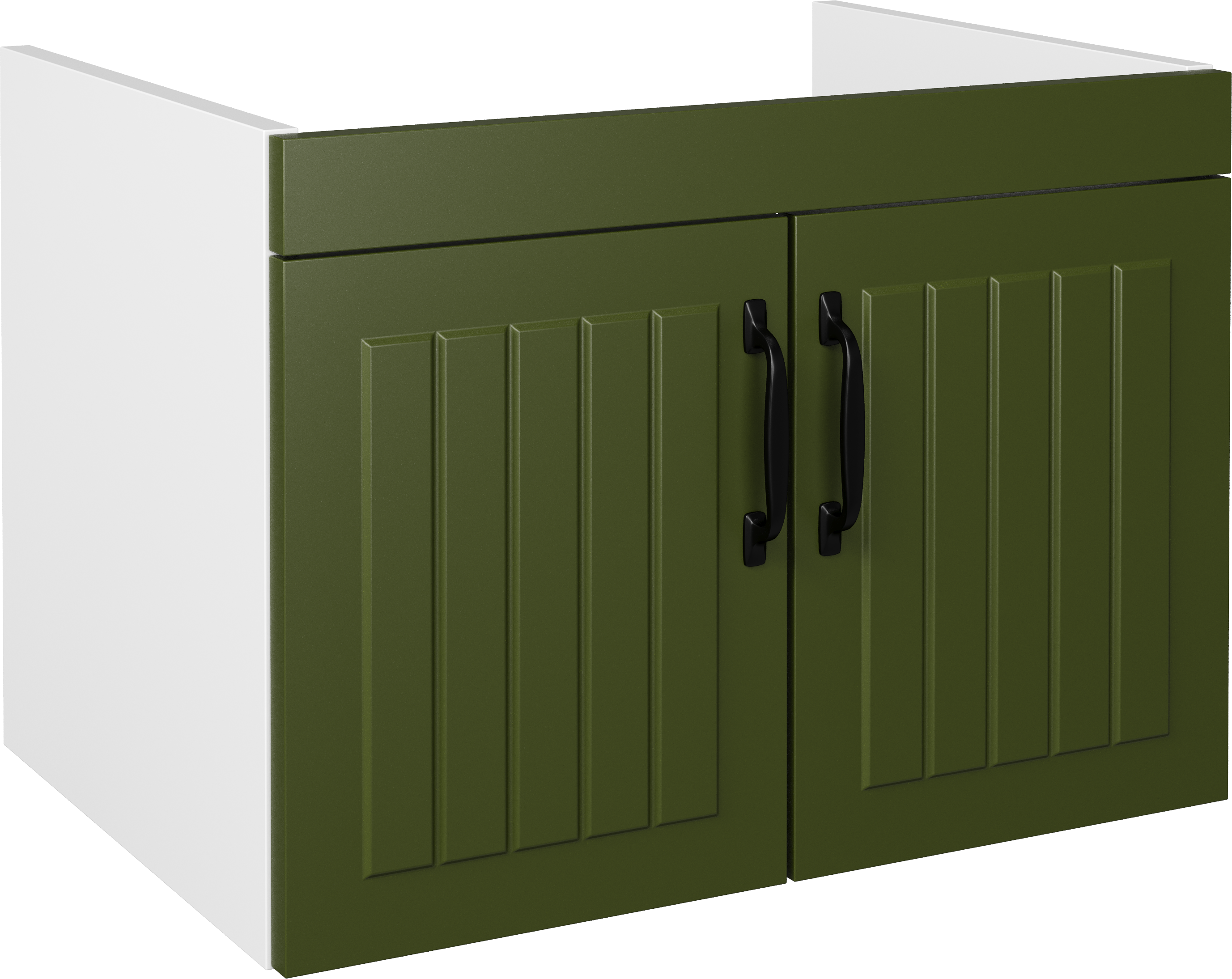 

Тумба под раковину без столешницы DIWO Сочи 60 подвесная, зеленая