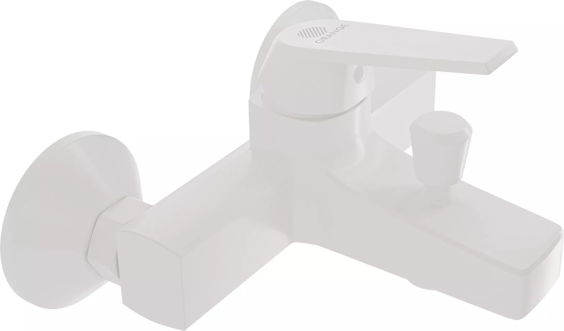 Смеситель для ванны с душем DIWO Смоленск SM-03w белый