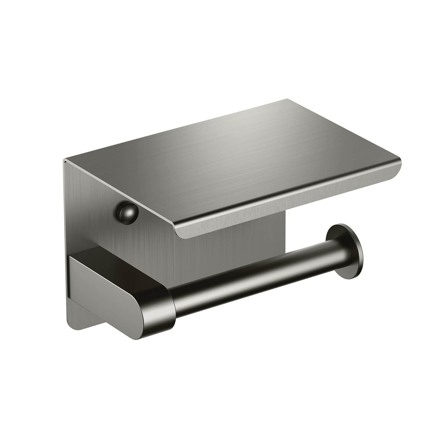 

Держатель туалетной бумаги AQUATEK Европа AQ4939BGM оружейная сталь