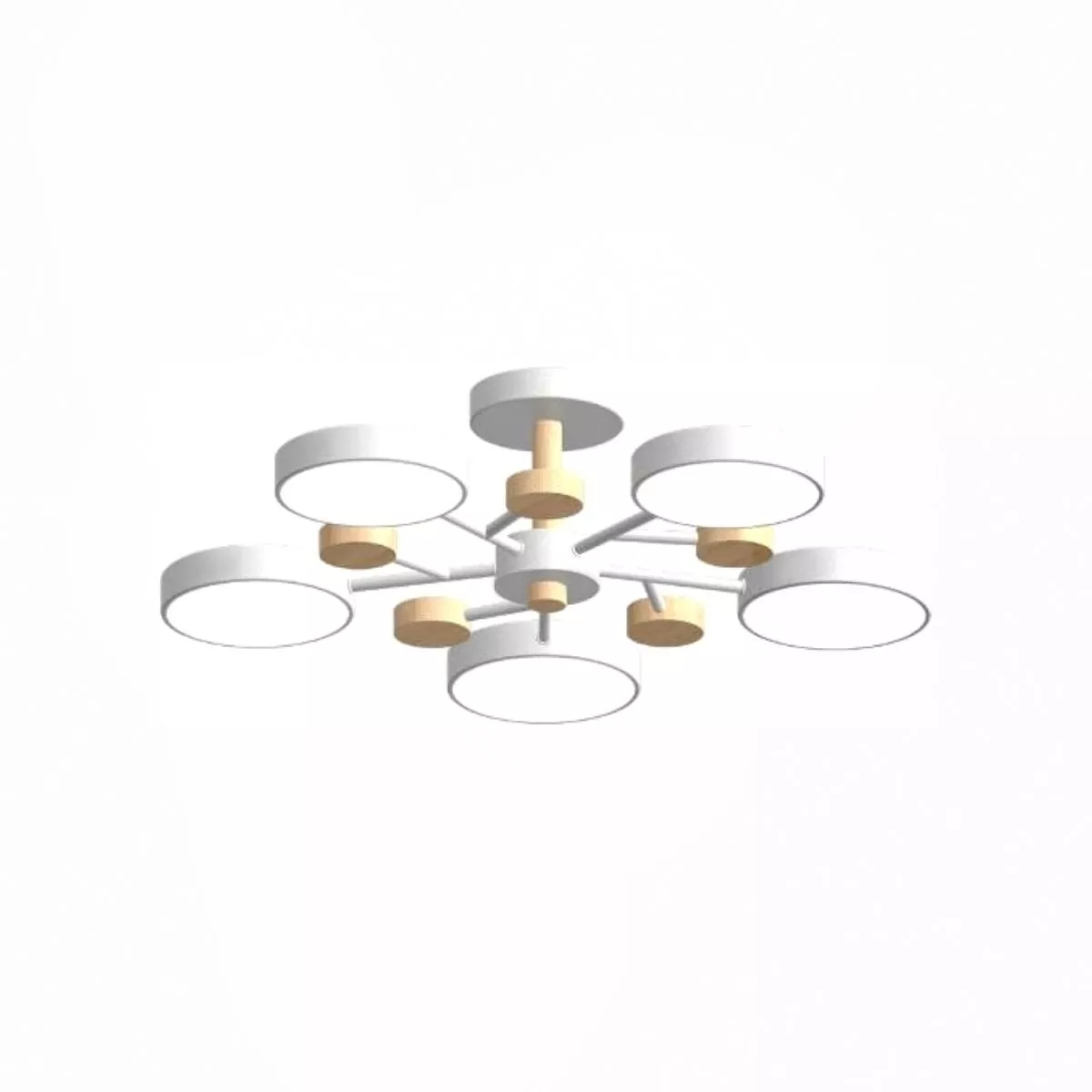 

Люстра на штанге LED4U L3204-620 WH