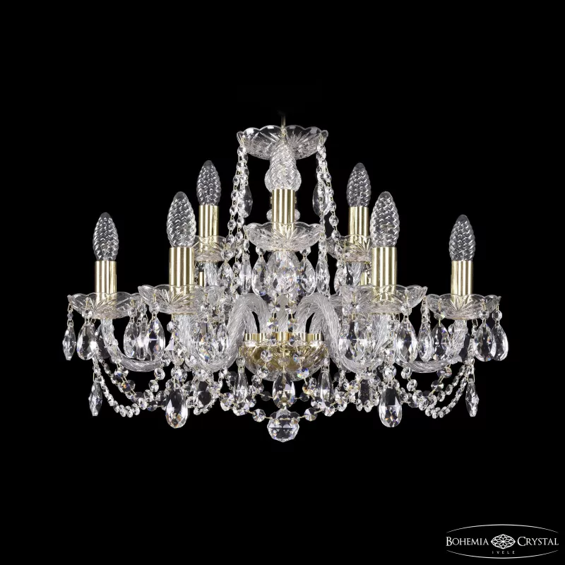 

Подвесная люстра Bohemia Ivele Crystal 1402/6+3/195 G