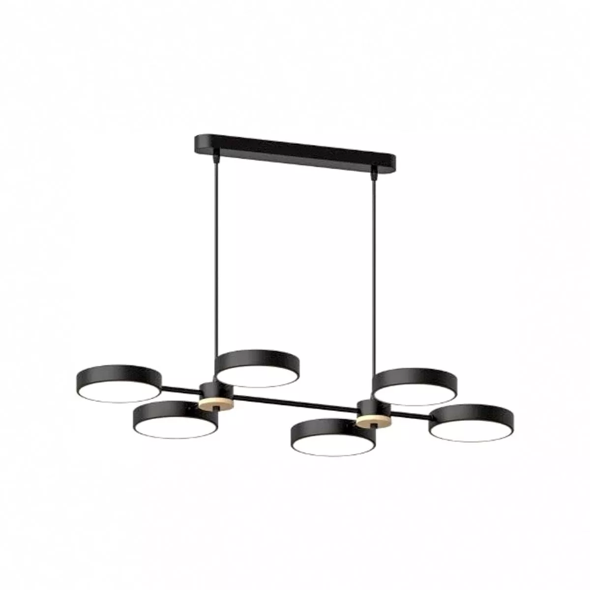 

Подвесная люстра LED4U L3217-820 BK