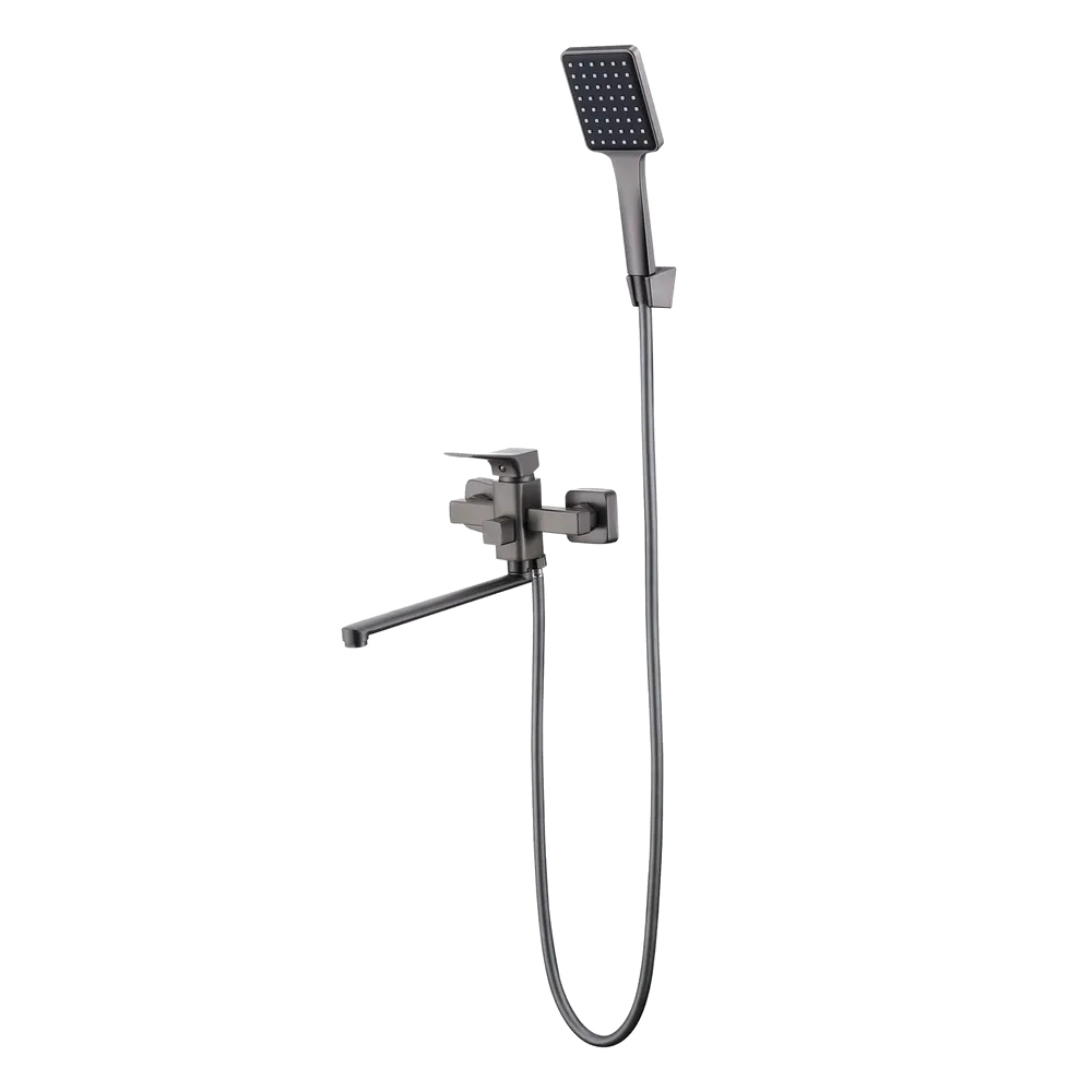 Смеситель с длинным изливом для ванны ProHanss P622209 графит 6397₽