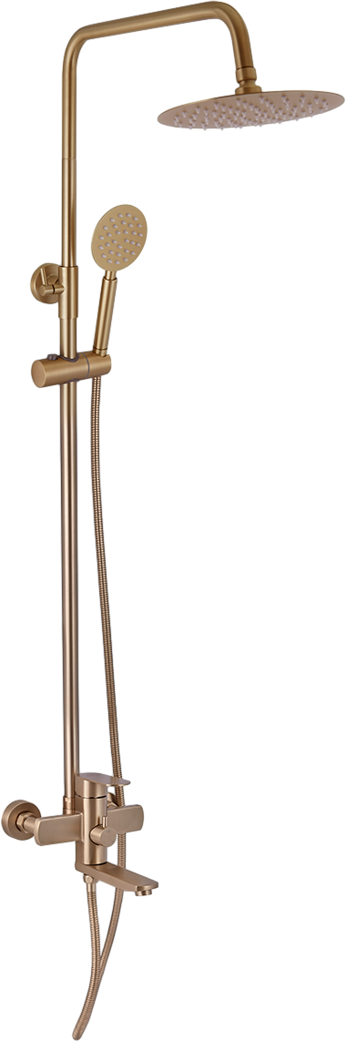 

Душевая стойка Fashun A52401-21 бронза