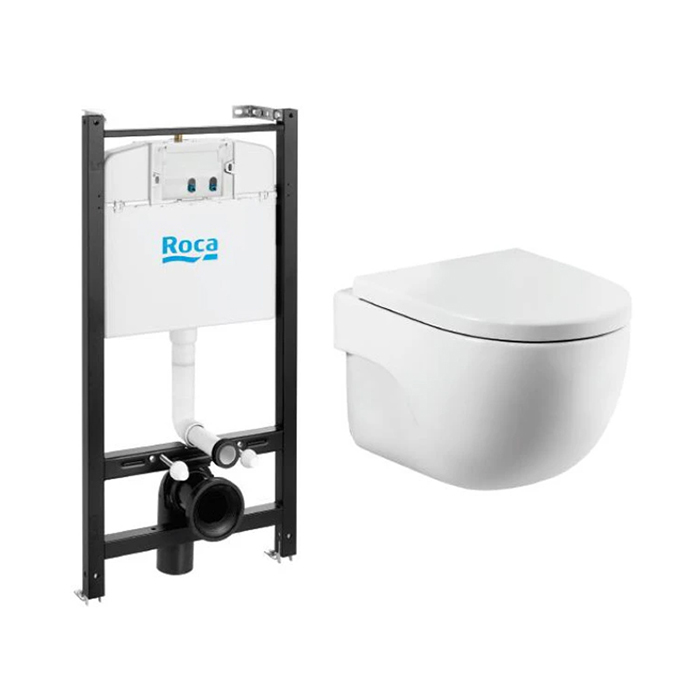 

ПЭК MERIDIAN RIMLESS NEW унитаз+сид.микр.+инстал.