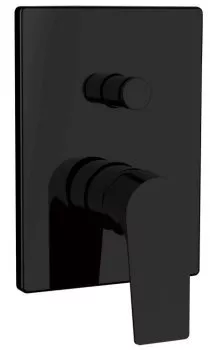   Santehnika Room AF330-51B Aquanet Static Смеситель встраиваемый с переключателем, черный матовый (261824)