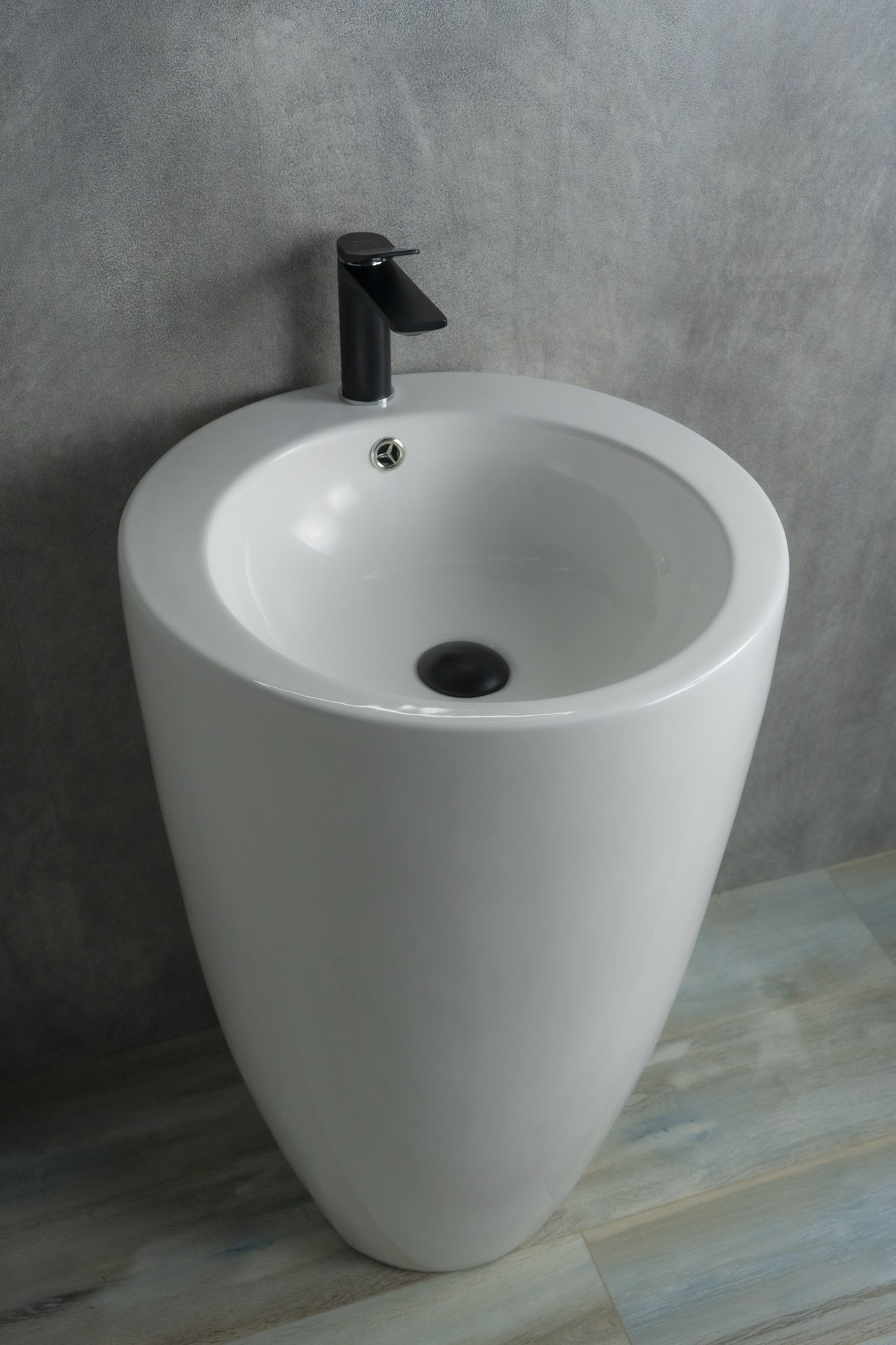 Напольные раковины  Santehnika Room Напольная раковина Gid 49 Nb133 белая