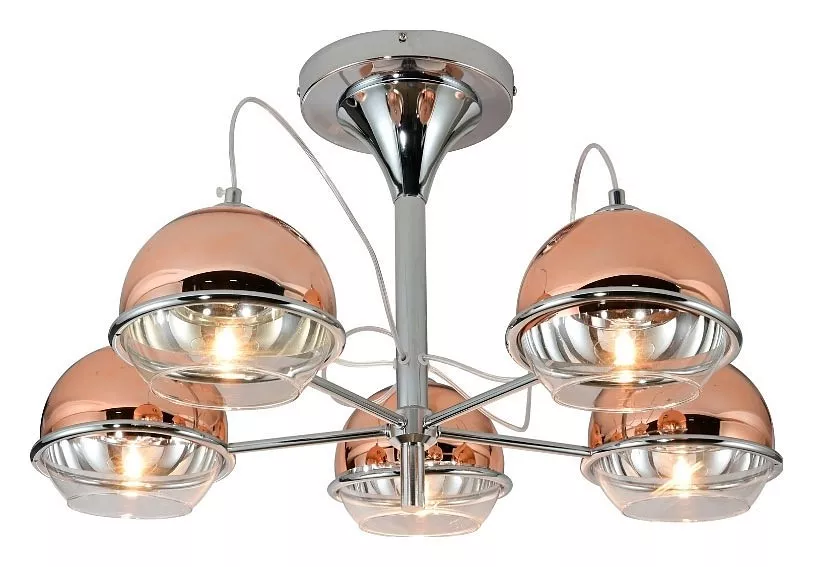 

Люстра на штанге LUMINA DECO Veroni LDC 1029-5 R.GD