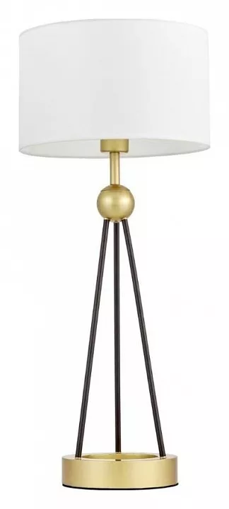 

Настольная лампа декоративная LUMINA DECO Belforte LDT 5527 GD+WT