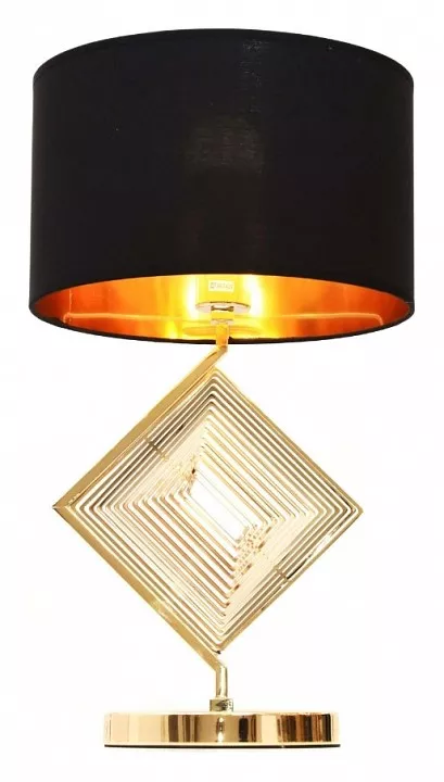 

Настольная лампа декоративная LUMINA DECO Fabi LDT 5529 F.GD+BK