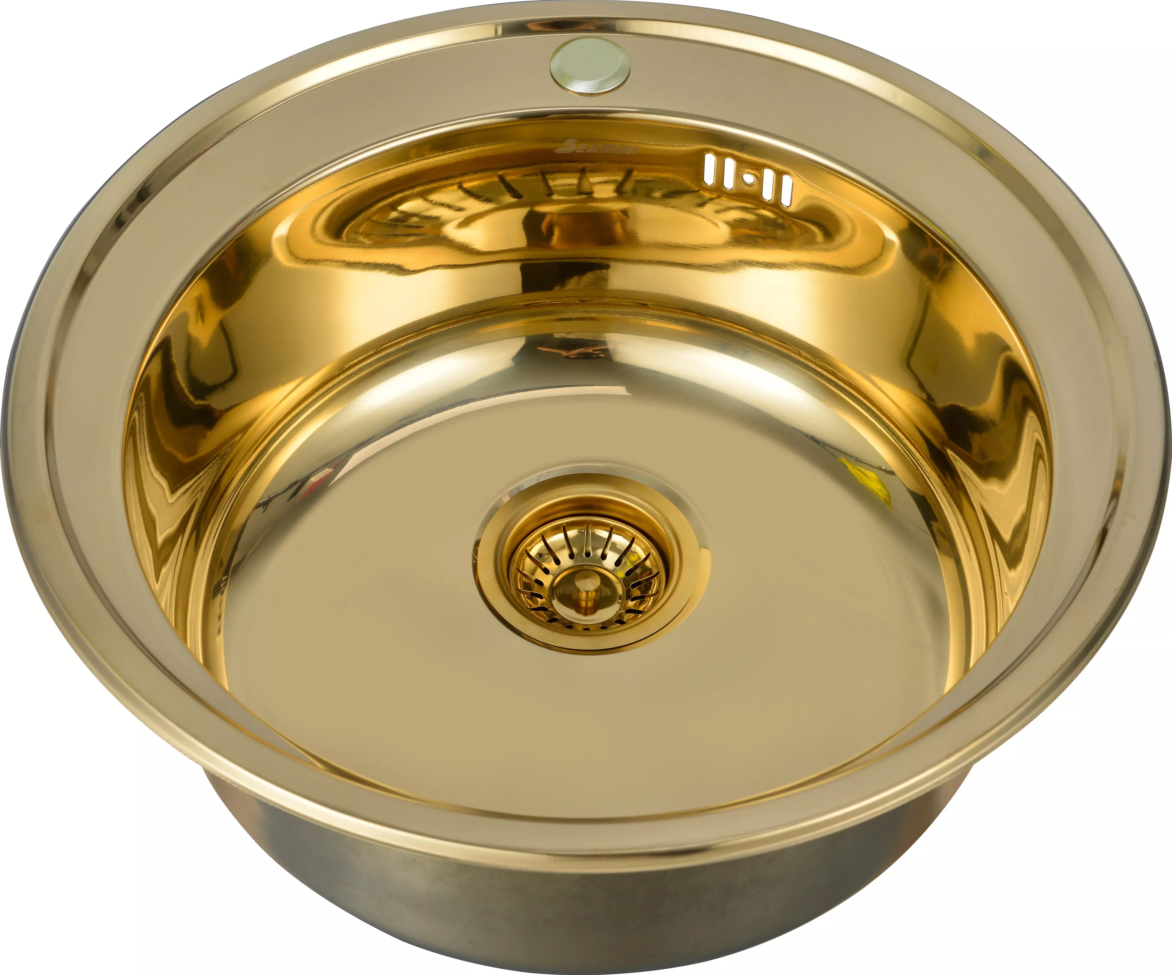 

Мойка кухонная Seaman Eco Wien SWT-510 gold polish