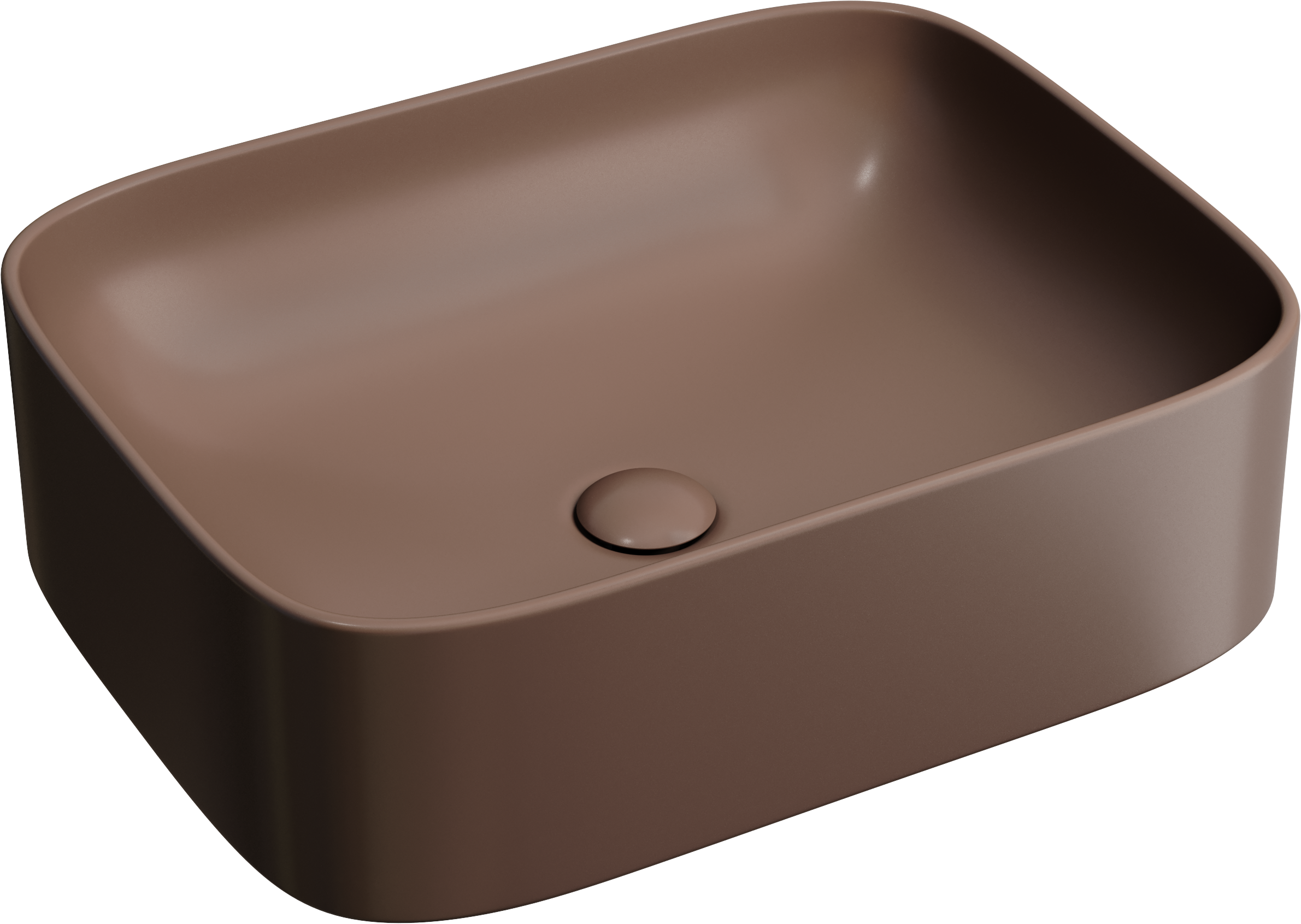 

Накладная раковина Ceramicanova Element CN6052MDB темно-коричневая матовая