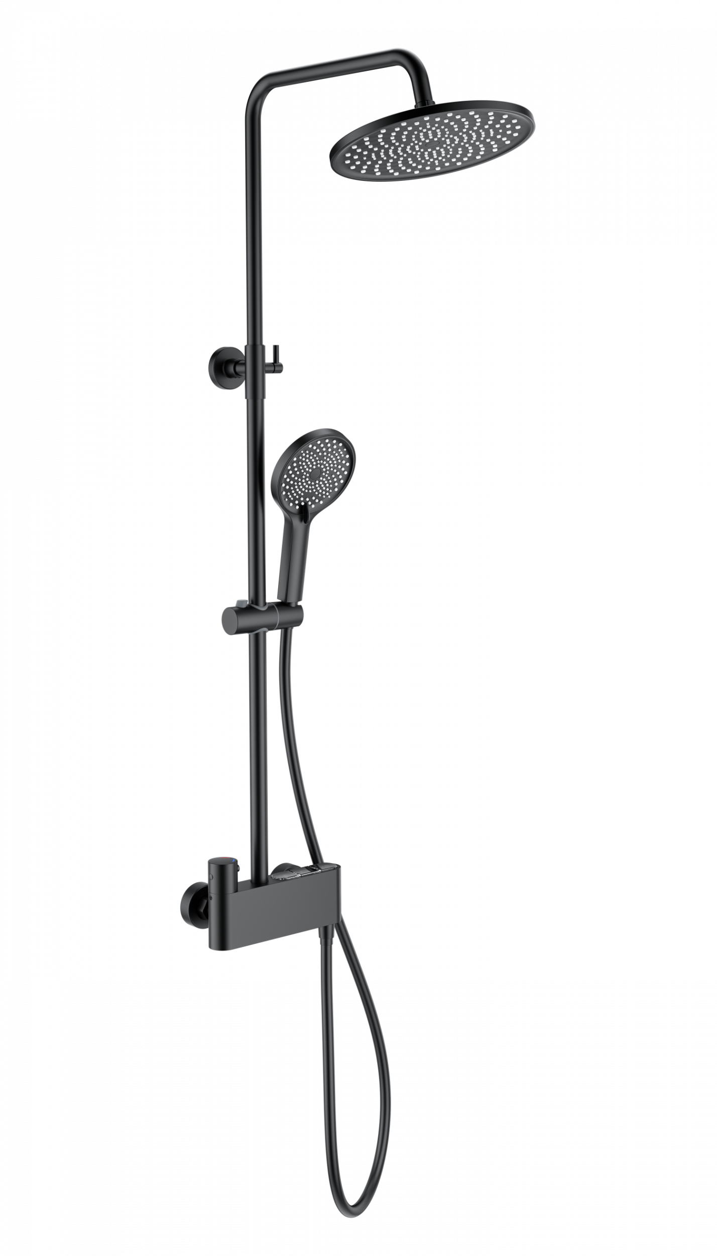 

Душевая стойка Wonzon & Woghand WW-B3110-MB матовая черная