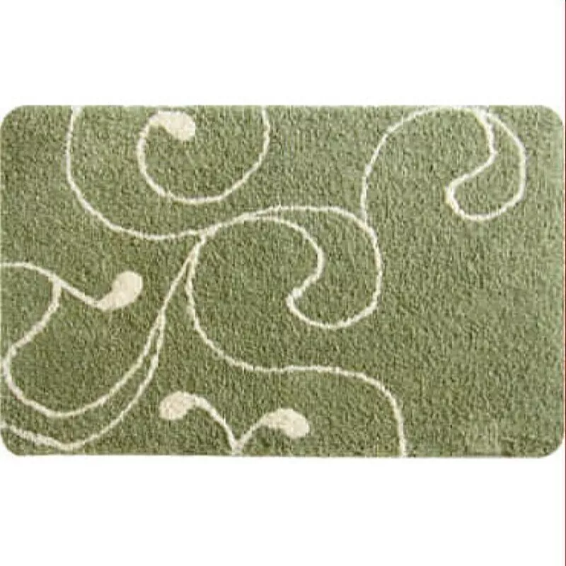 

Коврик для ванной комнаты IDDIS Flower Lace 60*90 см микрофибра green (412M690I12)
