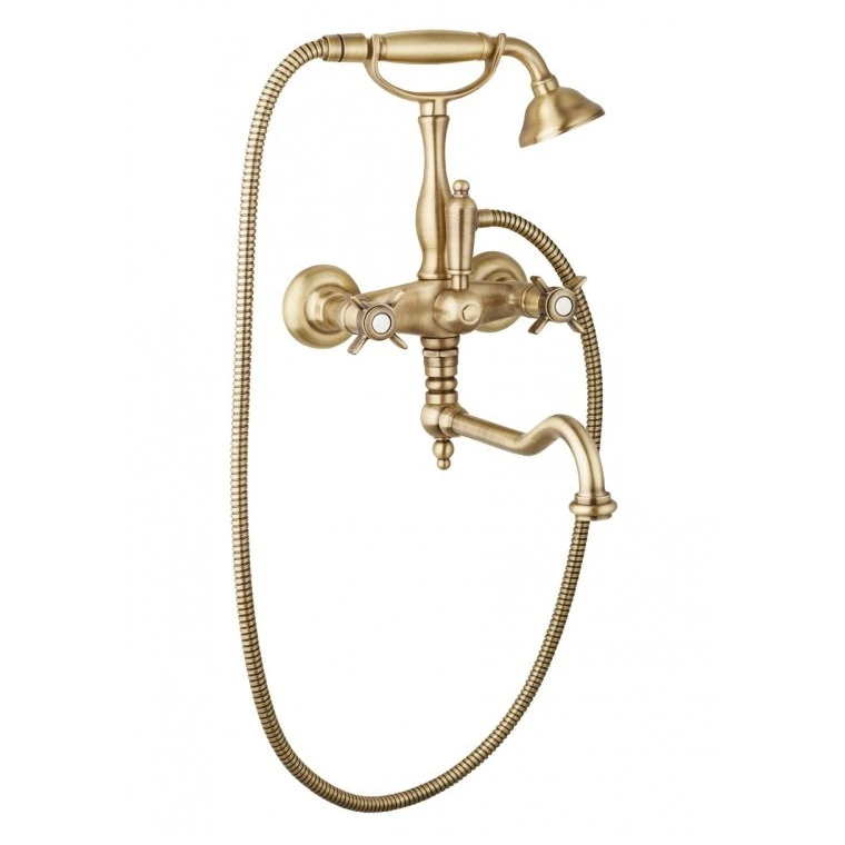 

Смеситель для ванны Cezares Lord бронза