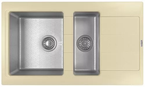 

Мойка кухонная Florentina Комби 860K шампань