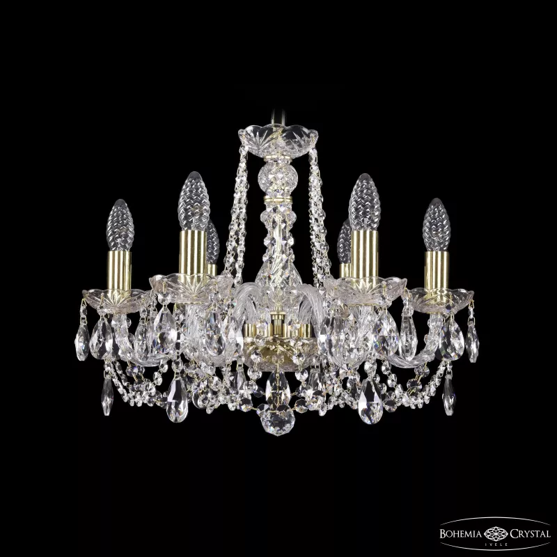 

Подвесная люстра Bohemia Ivele Crystal 1402/6/160 G