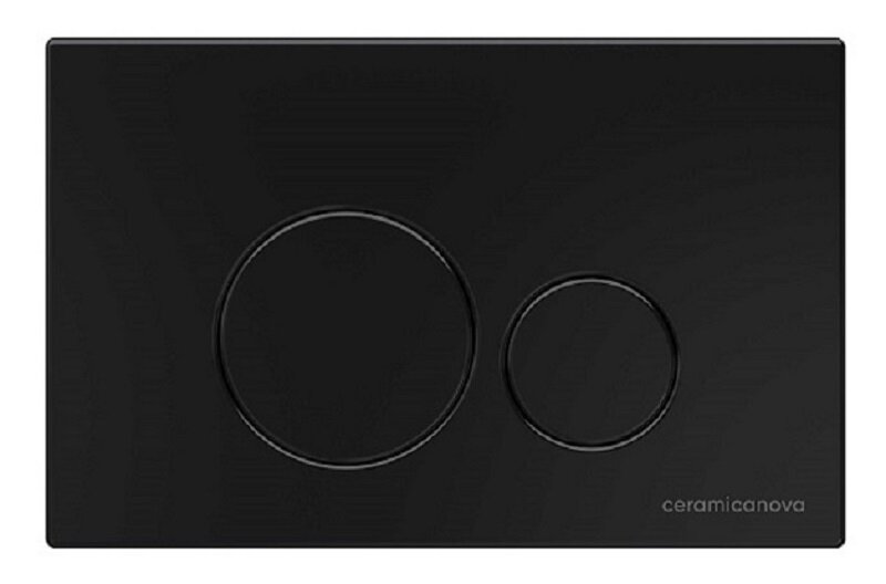CN001B Кнопка Round для инсталляции Invision цвет чёрный