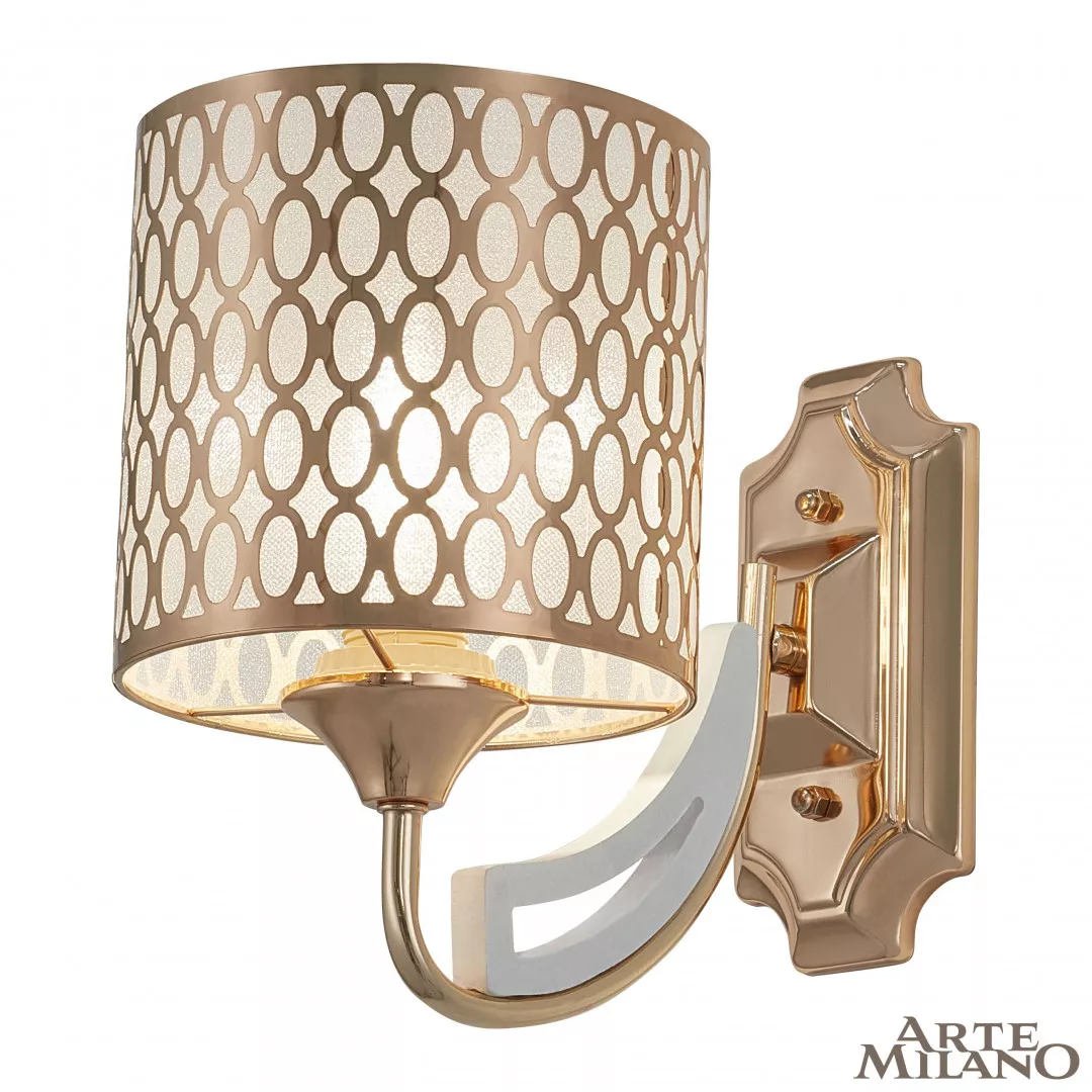 

Бра Arte Milano Florentia-3387 303387/1W Wh/Gd