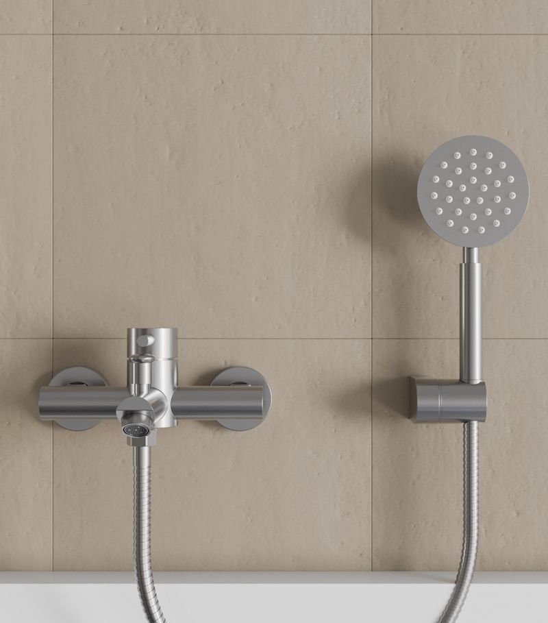 

Cмеситель для ванны Knotlor SS-05, сатин