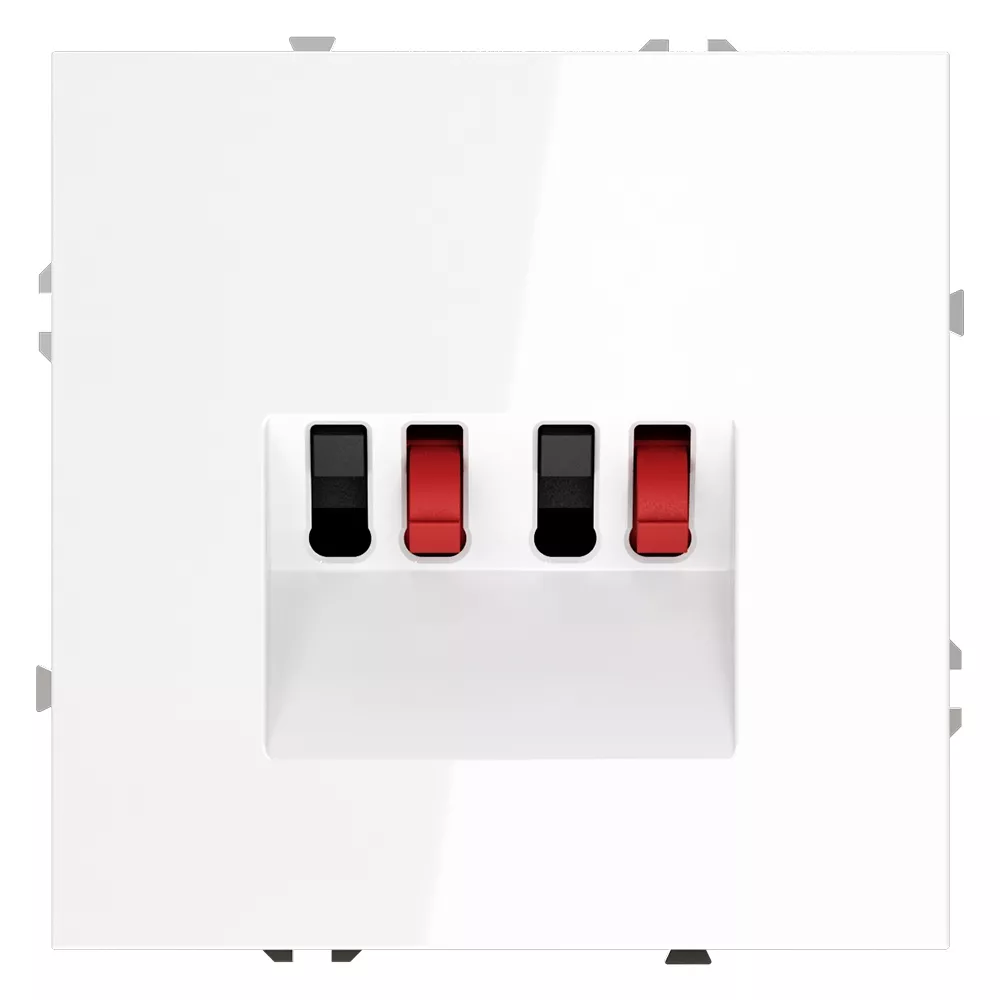 

Розетка акустическая Voltum S70 VLS060301 (белый глянцевый)