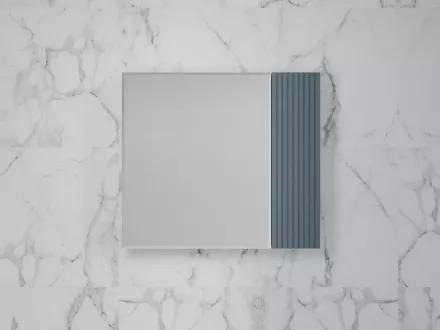 

Зеркало-шкаф Style Line Стокгольм 80 серый