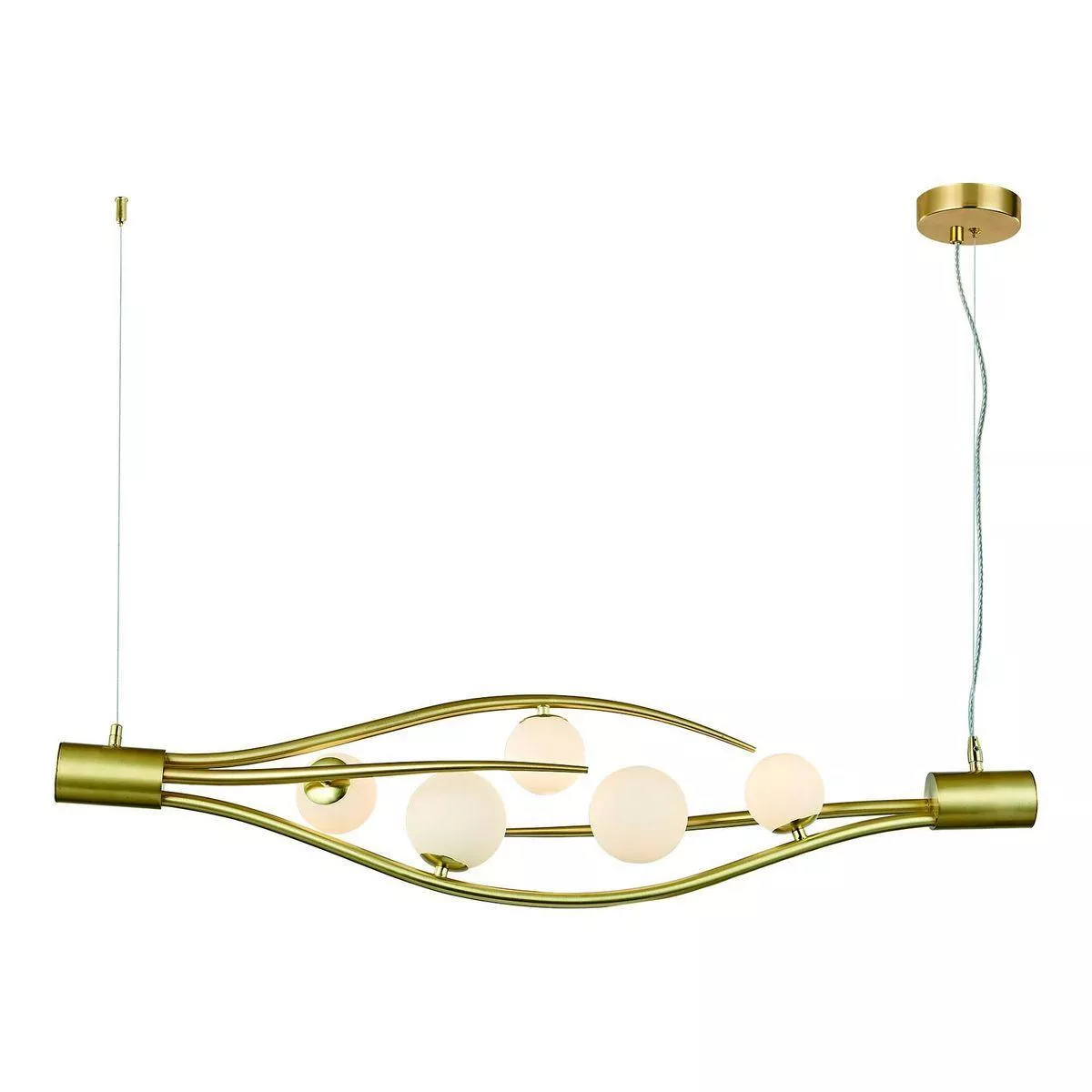 

Подвесная люстра Indigo Flusso 11025/5P Gold V000230