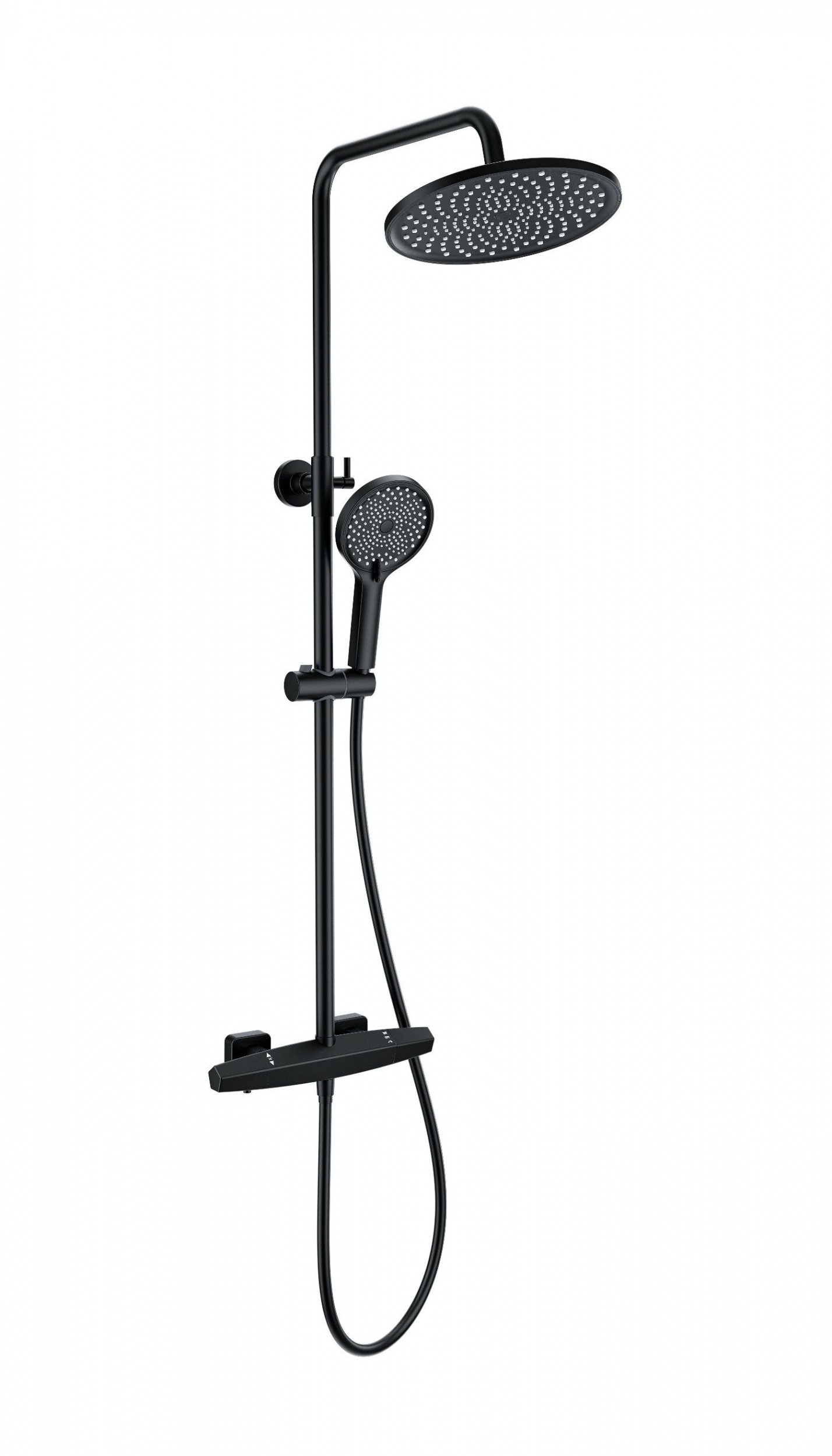 

Душевая стойка Wonzon & Woghand WW-B3045-A-MB матовая черная