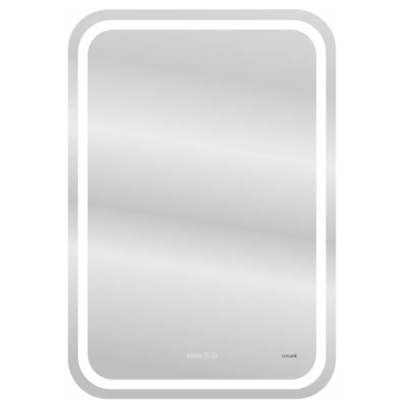 

Зеркало Cersanit Led 55 с подсветкой и часами