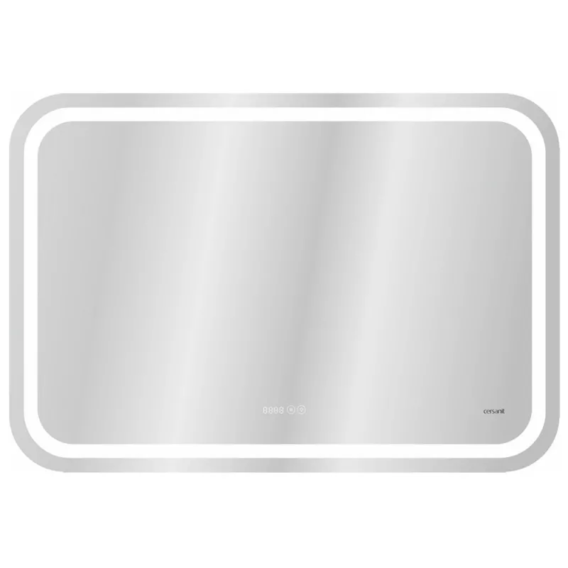 

Зеркало Cersanit Led 80 с подсветкой и часами